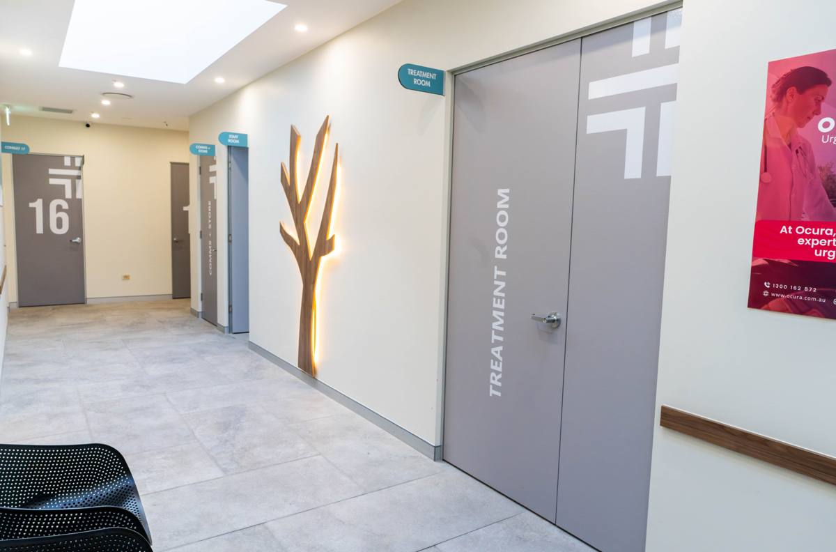 Treatment room at Toongabbie Doctors