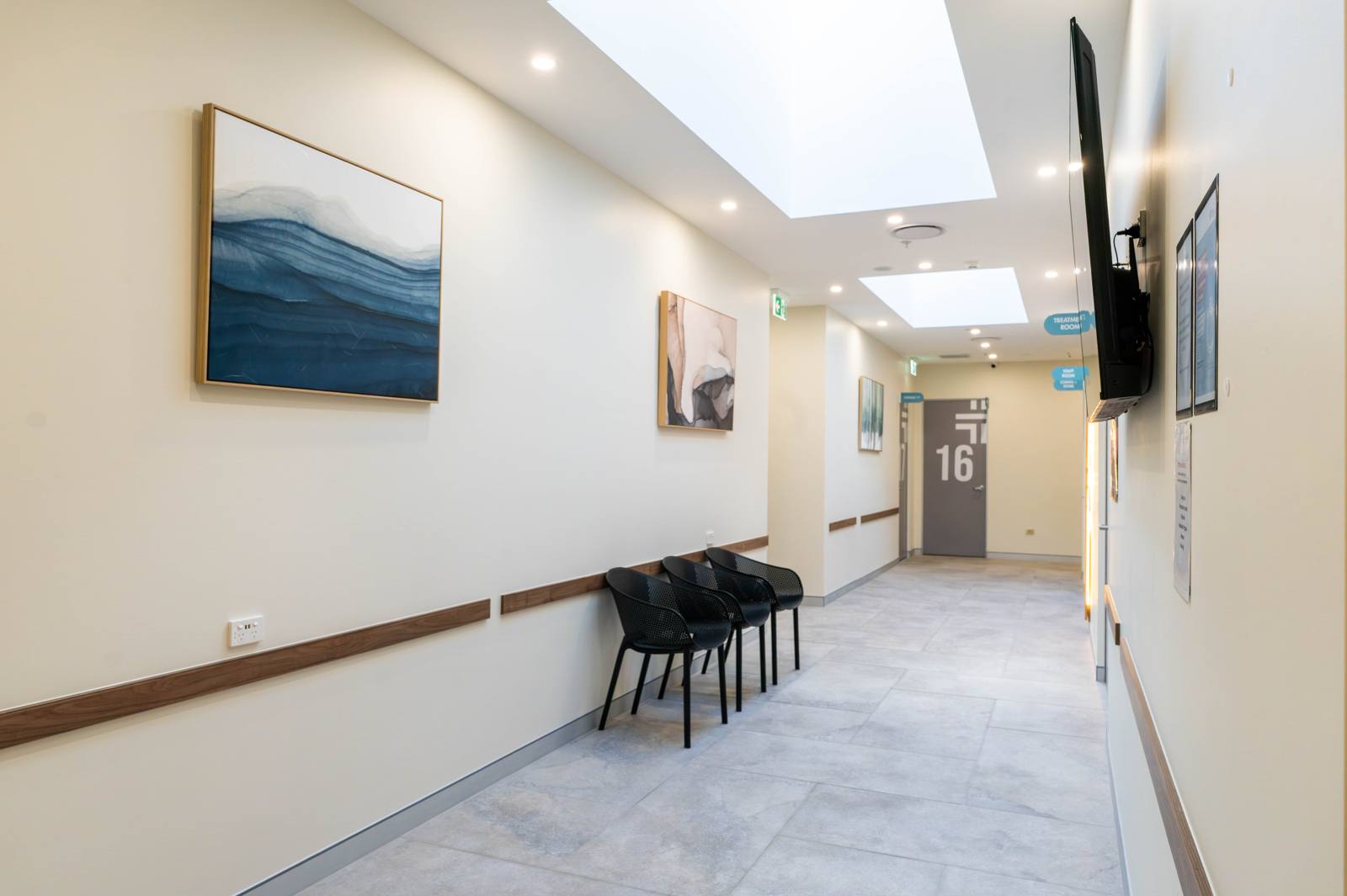 Corridor at Toongabbie Doctors